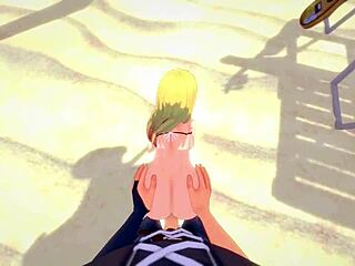 Koikatsu Marin Kitagawa in My Dress-Up Darling anime uncensored story from thereal3dstories.