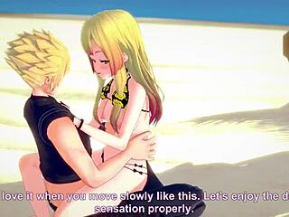 Koikatsu Marin Kitagawa in My Dress-Up Darling anime uncensored story from thereal3dstories.