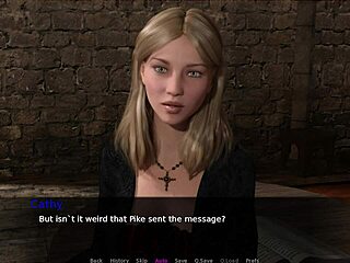 Let's play knights tale with blonde's big tits and shaved pussy