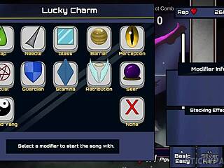 spunkstock festival girl at rave gets pussy wet in hentai game part 6