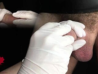 Medical Urethra Exam Turns Into Sperm Sample Extraction in Close-Up Amateur View II