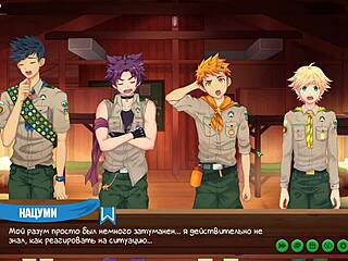 game friends camp episode 22 with russian voice acting