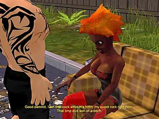 En Bonetown SE Cap 1 el jugador salva a una puta callejera en este juego 3D