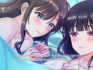Secret Kiss Sweet Tender Ep8 Fun Bathroom Game Anime Lesbian Hentai