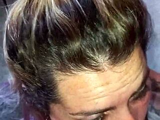 she's my girlfriend, a blonde goddess who loves deepthroat blowjob all day long, spitting cum