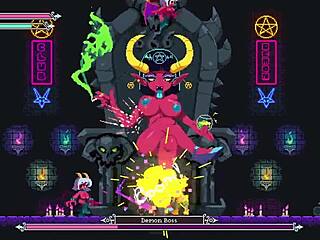 i played flipwitch hentai game and fucked all boss fights with big tits