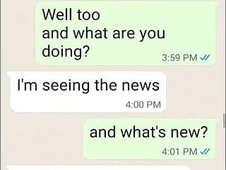 He Loves Sexting with Cute Teen Students