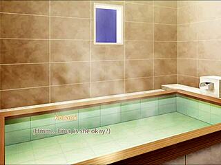 Secret Kiss Sweet Tender Ep8 Fun Bathroom Game Anime Lesbian Hentai