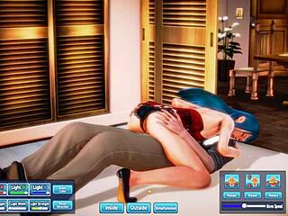 Blue haired beauty gets fucked silly in intense session