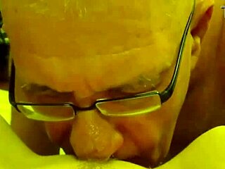 Cunnilingus - Husband Head Among Spreading Legs