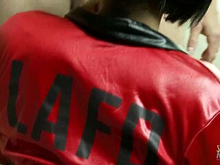 Firefighter Babe Sucks Cock and Gets Cunt Smashed!