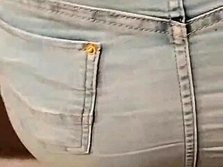 skirtshouse showing off clara's jeans skirt combo