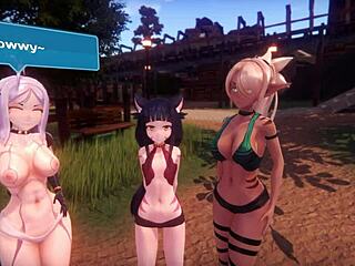 monster girl island prologue part 1 kicks off with wild game action and unexpected twists