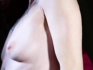 Redhead Curly Babe Gives Intense Handjob in Wild Group Orgy Massage