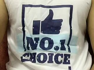 Twink Sucks Cock In Gay Group.