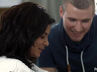 Teen with tight holes loves big ones