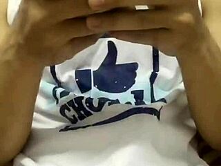 Twink Sucks Cock In Gay Group.