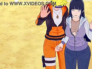 hinata hentai blowjob in koikatsu naruto porn