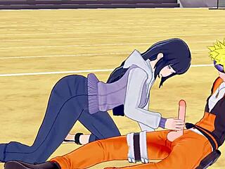 hinata hentai blowjob in koikatsu naruto porn