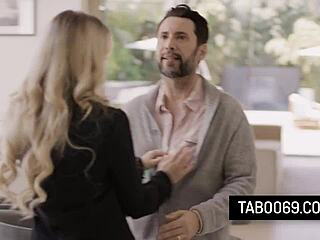 sexy broker lilly bell lures buyer into doggystyle action