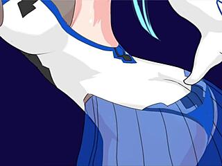 Intriguing hentai knight game with asian schoolgirl.