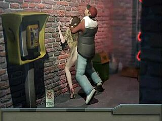 Intense wall fuck at the office during work hours