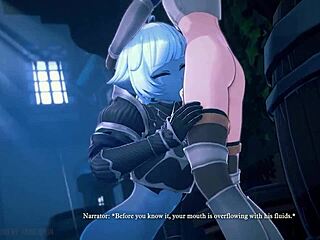 Cartoon hentai action with intense scenes for TheSafeAnnaAnon