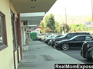 mellanie can't say no to sucking and titty fucking that big hard cock