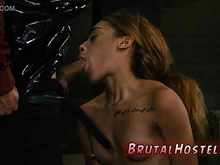 Wow, extreme ebony deep throat with Alexa Nova!