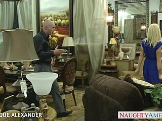 want to see monique alexander's small 18+ tits get jizzed on?