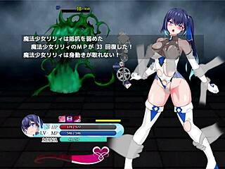 Intriguing hentai knight game with asian schoolgirl.