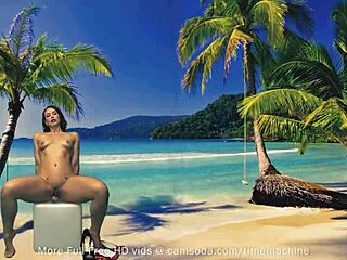 Camsoda - Curvy Amateur Girl Fucks Herself With Glass Dildo