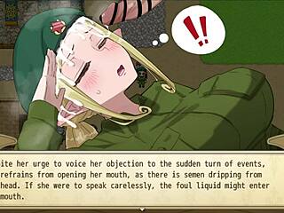 Lethargic Angel Uses Toys in Public Blowbang Game for Bukkake Credits Part 1