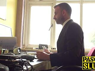 Busty Submissive Milf's Ass Destroyed in Anal! Then Tastes Cum!