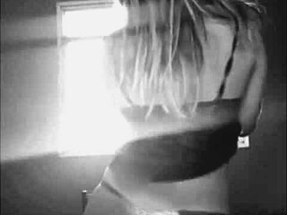 hot latina teases in lingerie from window 😜