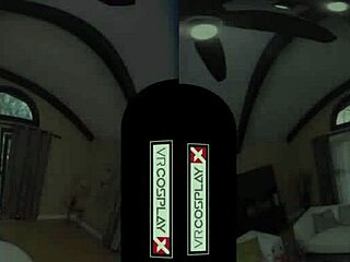 Black Widow Rides My Cock Wildly at VRCosplayX Com