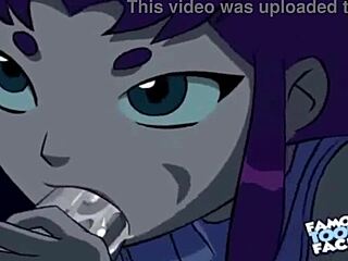 starfire and robin goin’ at it doggystyle, oops audio fixed!