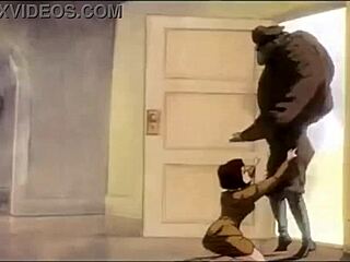 Rare animation from anime hentai series