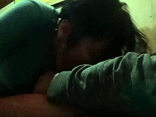 Antonio and rosita share a loving moment together