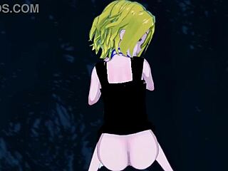 Anna de Shaman King exorciza con su vagina mojada en POV