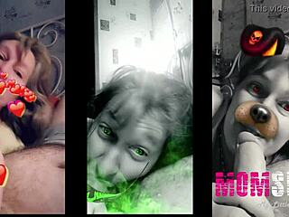 this mature blonde feels so slutty sucking like a young girl