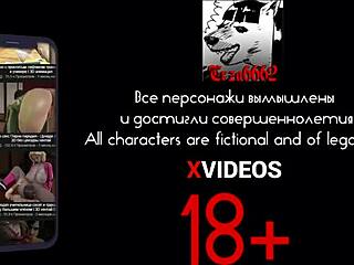 Ellie Sucks Massive Cock in Uncensored Hentai Scene