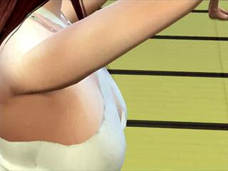 Anime game with esper training and cum scenes