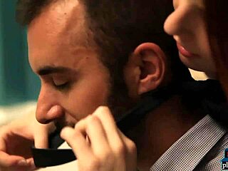 Spanish ginger teen dominates him with fierce control