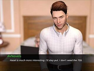 How many times will she tease before release in this 3D erotic game?