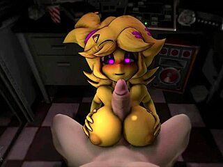 I can't beleive these fnia girls are showing off their big tits and asses in bent over doggystyle and missionary sex, it's so hot!