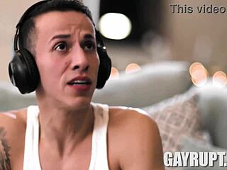 a gooner admires his stepdad alpha wolfe's big cock