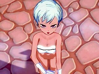 chirai gets naughty after training in dragon ball