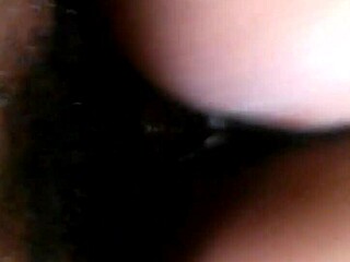 ebony chick with fat ass gets creampie from big black cock