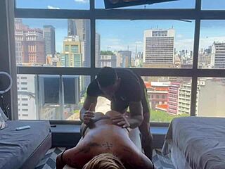 Relaxing with tantric masseur for sensual cum release